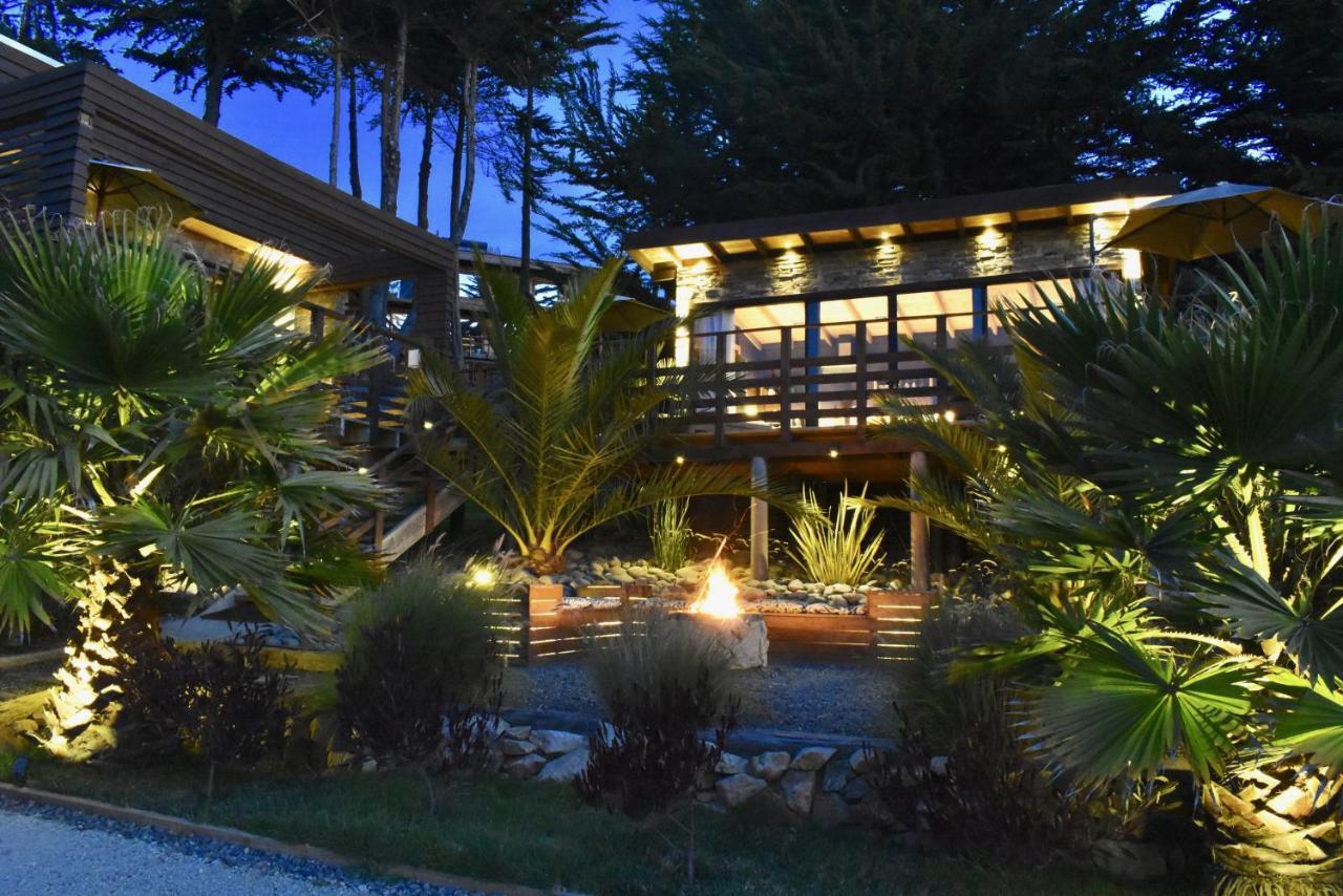 ---- Escapada De Lujo Para Dos ---- Casa Boutique Privada - Vistas Al Oceano - Parrilla Y Fogon En Quincho Privado - Insumos Desayuno - Tu Estadia Incluye Gratis 1 Sesion De Hidromasaje & Cromoterapia Bajo Las Estrellas En Jacuzzi Privado (Adults Onl 피칠레무 외부 사진