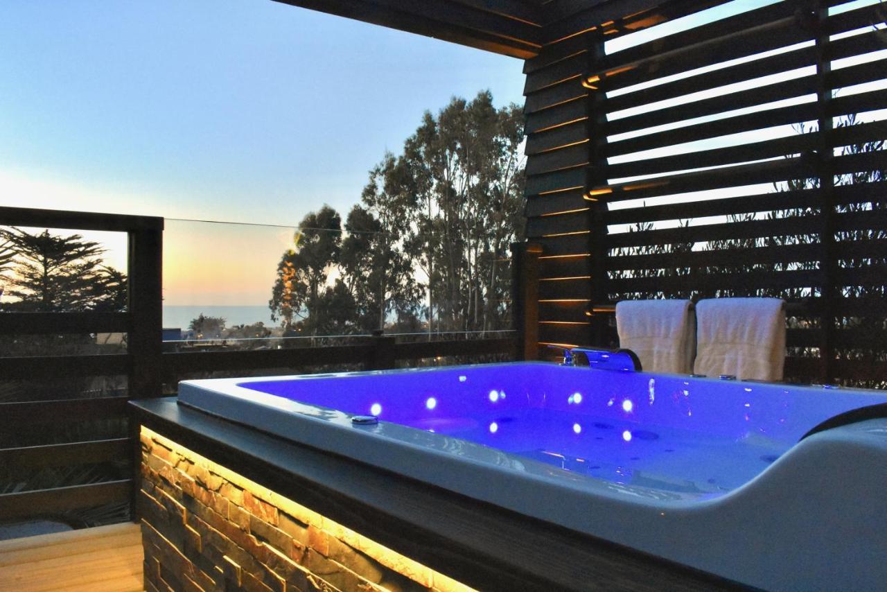 ---- Escapada De Lujo Para Dos ---- Casa Boutique Privada - Vistas Al Oceano - Parrilla Y Fogon En Quincho Privado - Insumos Desayuno - Tu Estadia Incluye Gratis 1 Sesion De Hidromasaje & Cromoterapia Bajo Las Estrellas En Jacuzzi Privado (Adults Onl 피칠레무 외부 사진